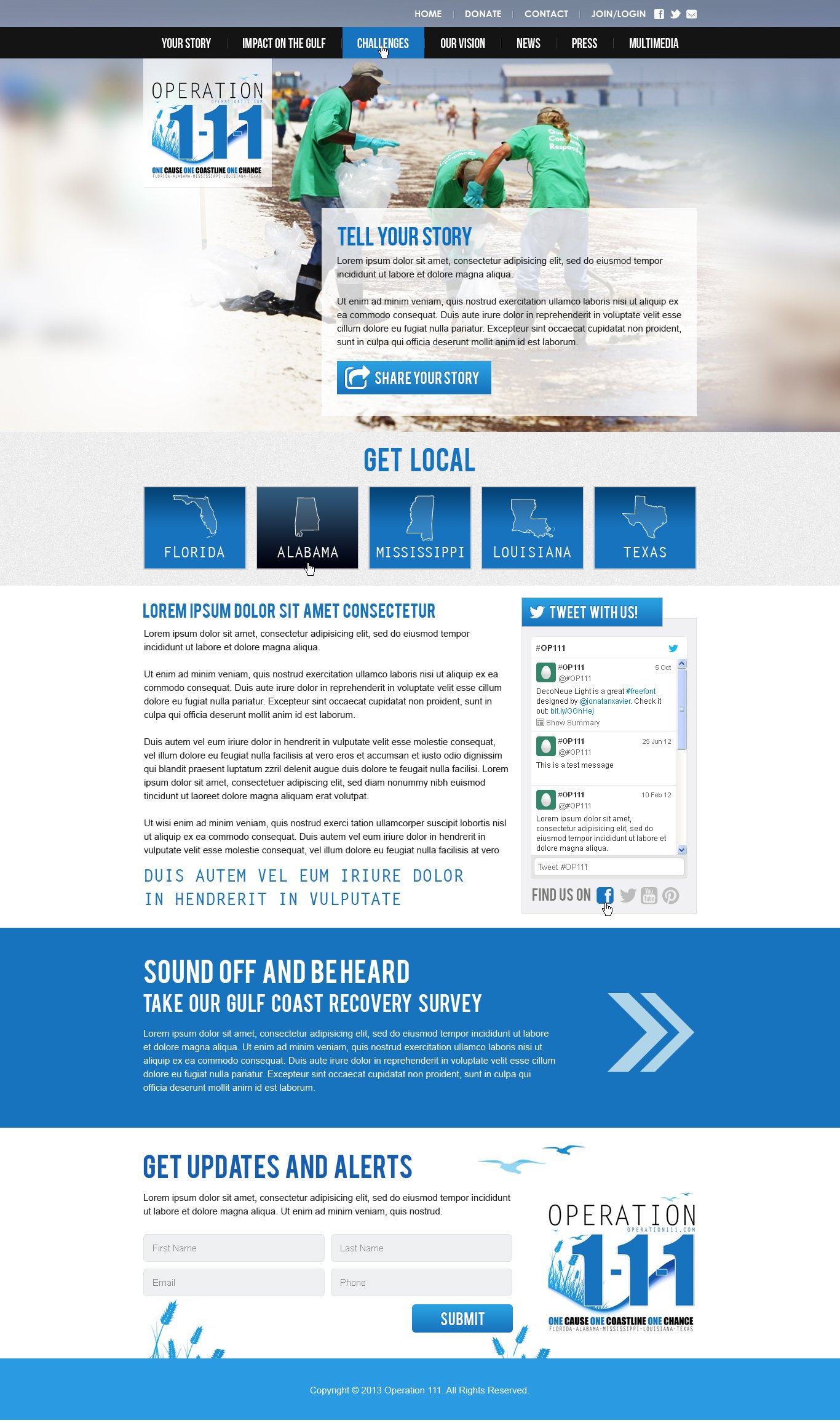 Raising Awareness About Gulf Coast Conservation, project visual
