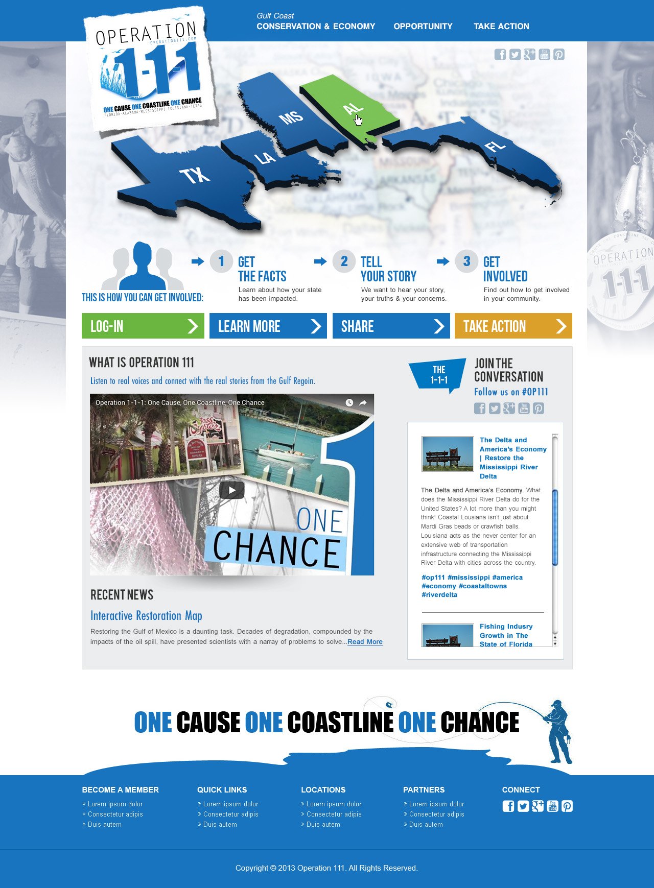 Raising Awareness About Gulf Coast Conservation, project visual