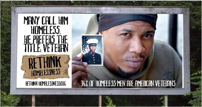 Homelessness Awareness Campaign Site, project visual