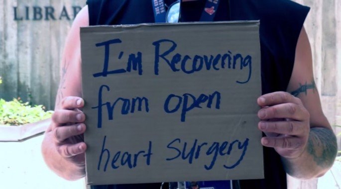 Homelessness Awareness Campaign Site, project visual