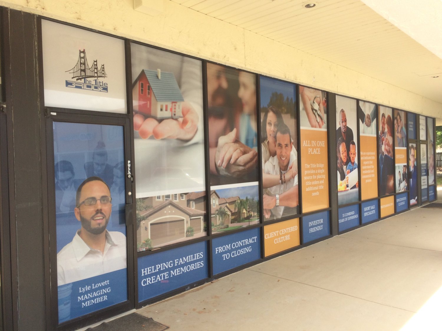 The Title Bridge: Outdoor Marketing Design, project visual