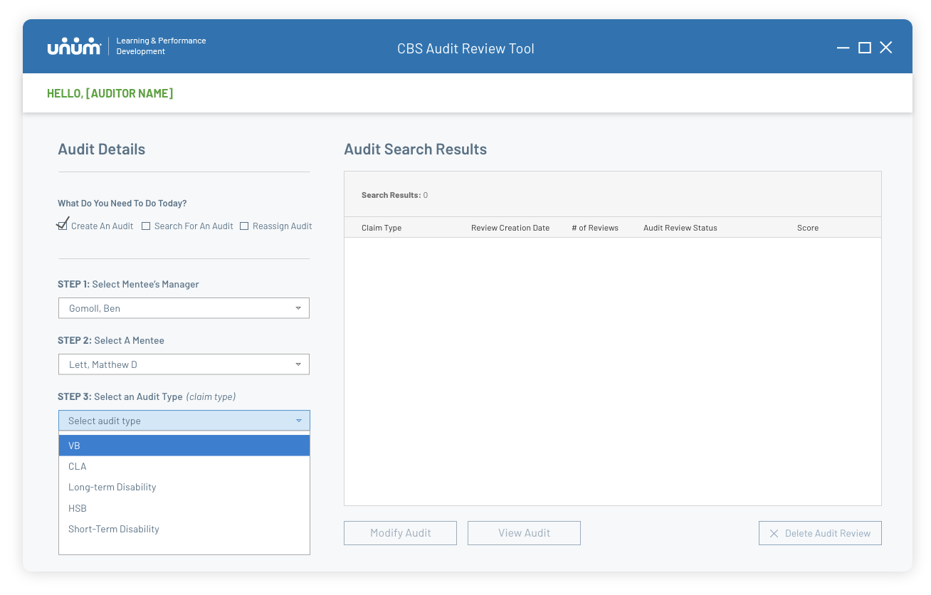 UNUM: Modernizing Workforce Management Applications, project visual
